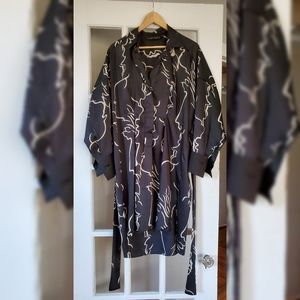 Zara Tie-Back Printed Tunic XL
